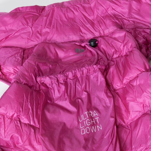 Uniqlo Ultra Light Down Vest – Magenta Pink XS, NWT - Picture 4 of 4